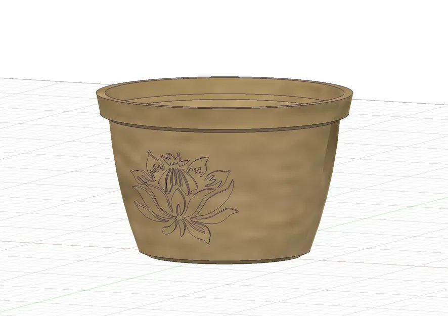 Chậu cây nghệ thuật thiết kế độc đáo trong Fusion360 - Image 6