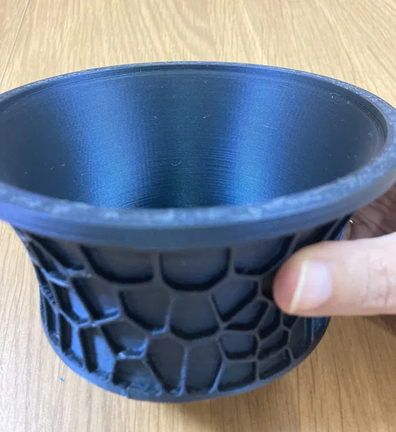 Chậu cây kiểu Voronoi với thiết kế tường dày - Image 3