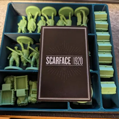 Bộ đựng trò chơi Scarface 1920 cho bàn cờ