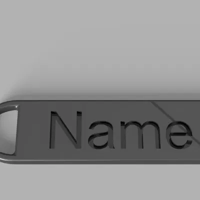 Chìa khóa đơn giản tùy chỉnh in 3D bền và tiện dụng