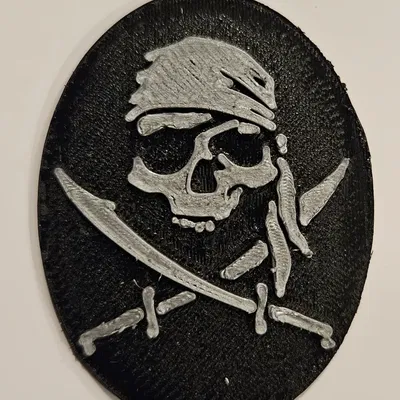 Mặt dây chuyền Jolly Roger cho trang phục Halloween