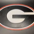 Biểu tượng 3D đội bóng đại học Georgia Bulldogs - Thumbnail 1
