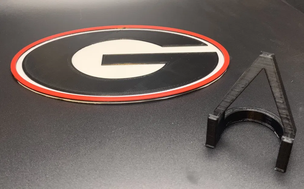 Biểu tượng 3D đội bóng đại học Georgia Bulldogs - Image 3