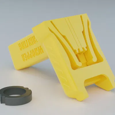 Bệ phóng đĩa bay in sẵn không cần hỗ trợ