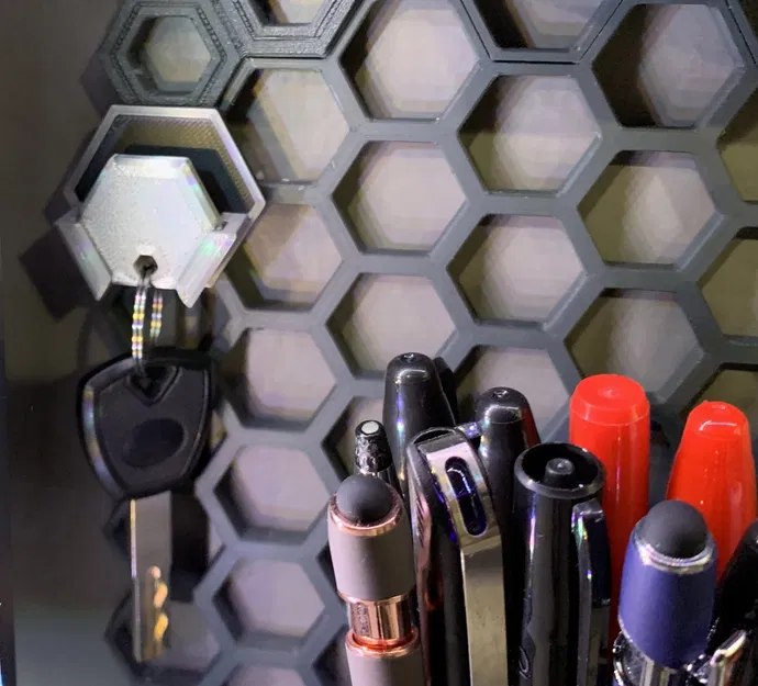 Giá treo chìa khóa tổ ong hiện đại - Mini - Image 2