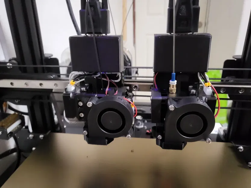 Hệ thống gắn hai đầu phun BIQU H2 cho Tenlog TL-D3 Pro - Image 1