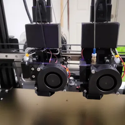 Hệ thống gắn hai đầu phun BIQU H2 cho Tenlog TL-D3 Pro