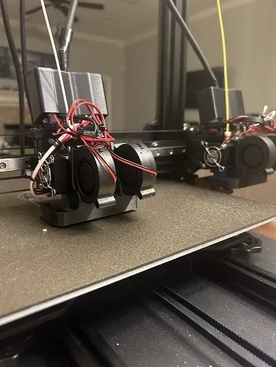 Quạt làm mát phần Kirito Dual 5015 cho BIQU H2 - Image 1