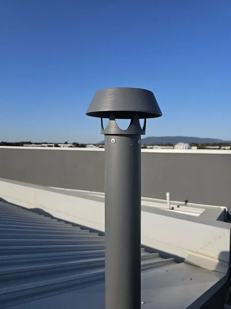 Nắp ống PVC 90mm chống nước - Image 1