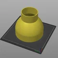 Ống thông gió quạt 6 inch sang PVC 90mm - Thumbnail 2