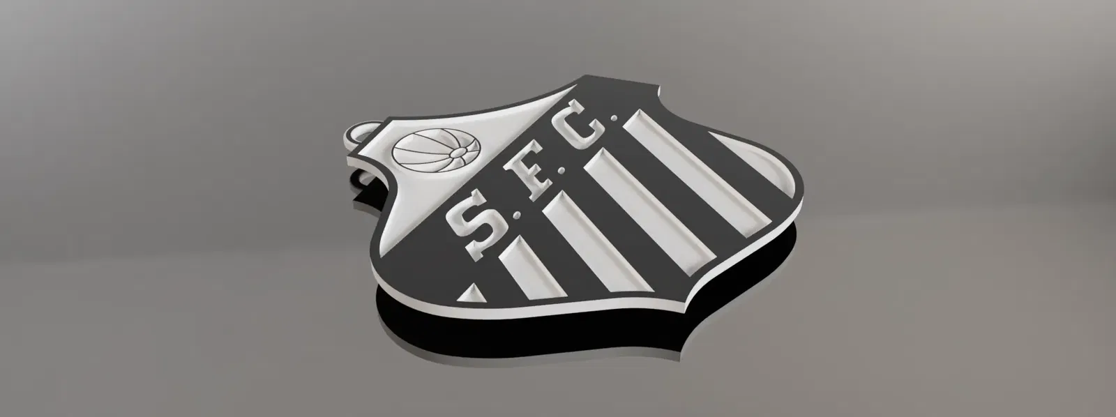 Móc khóa bóng đá CLB Santos dành cho fan Pelé - Image 2