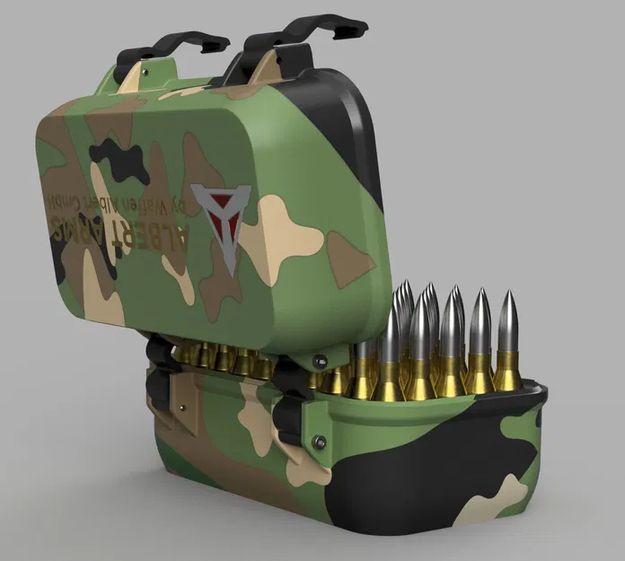 Hộp đạn ngụy trang .338 cho 50 viên đạn - Image 2