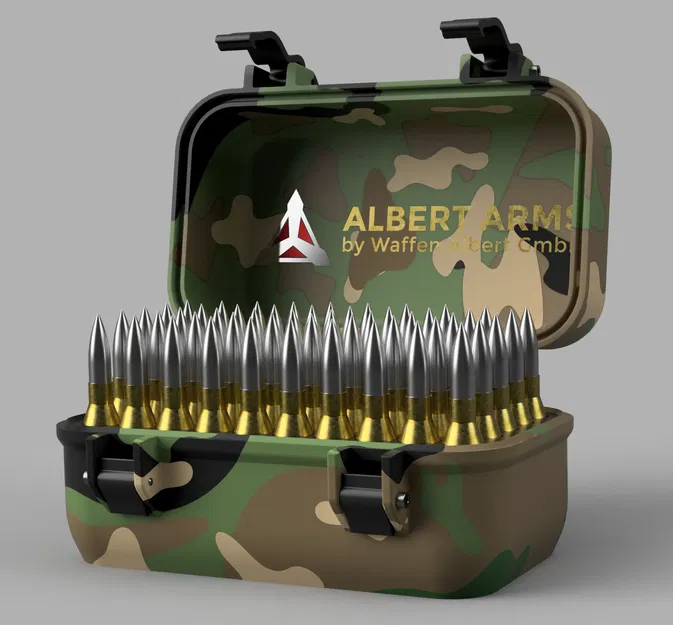 Hộp đạn ngụy trang .338 cho 50 viên đạn - Image 3