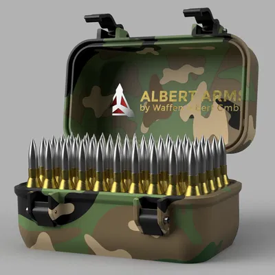 Hộp đạn ngụy trang .338 cho 50 viên đạn