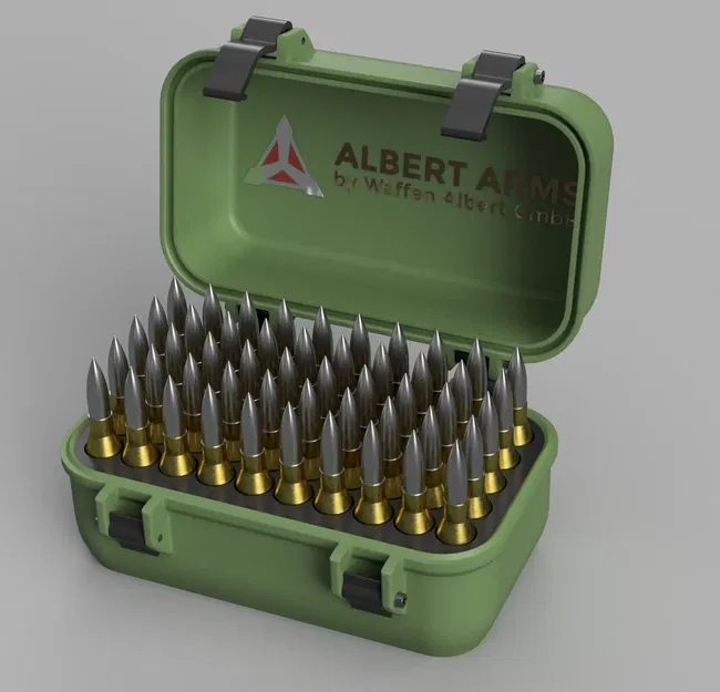 Hộp đạn ngụy trang .338 cho 50 viên đạn - Image 5