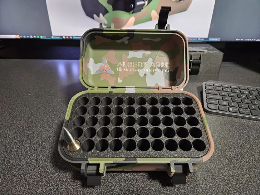 Hộp đạn ngụy trang .338 cho 50 viên đạn - Image 8