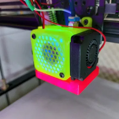 Thay thế vỏ hotend Tronxy X5SA với hệ thống quạt mô-đun