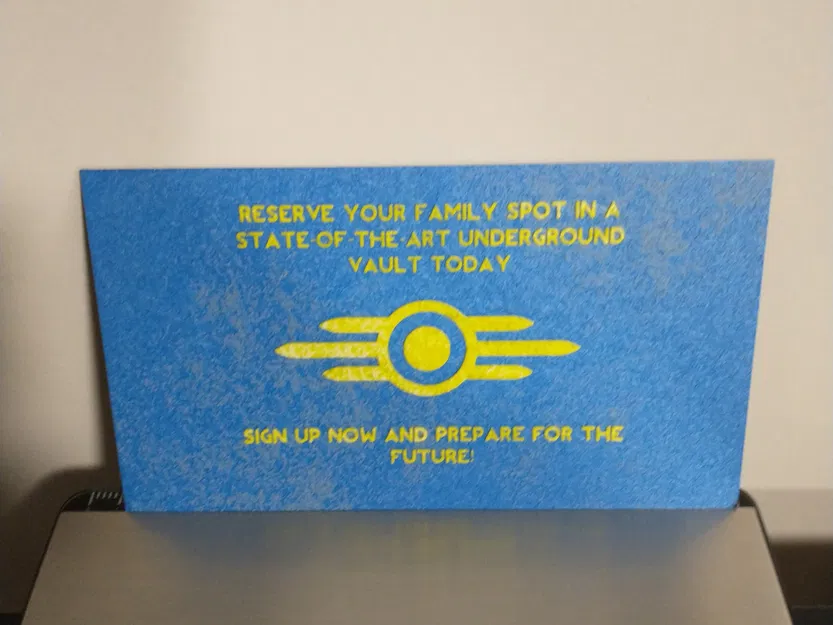 Quảng cáo Vault cũ - Fallout (Hueforge) - Image 2