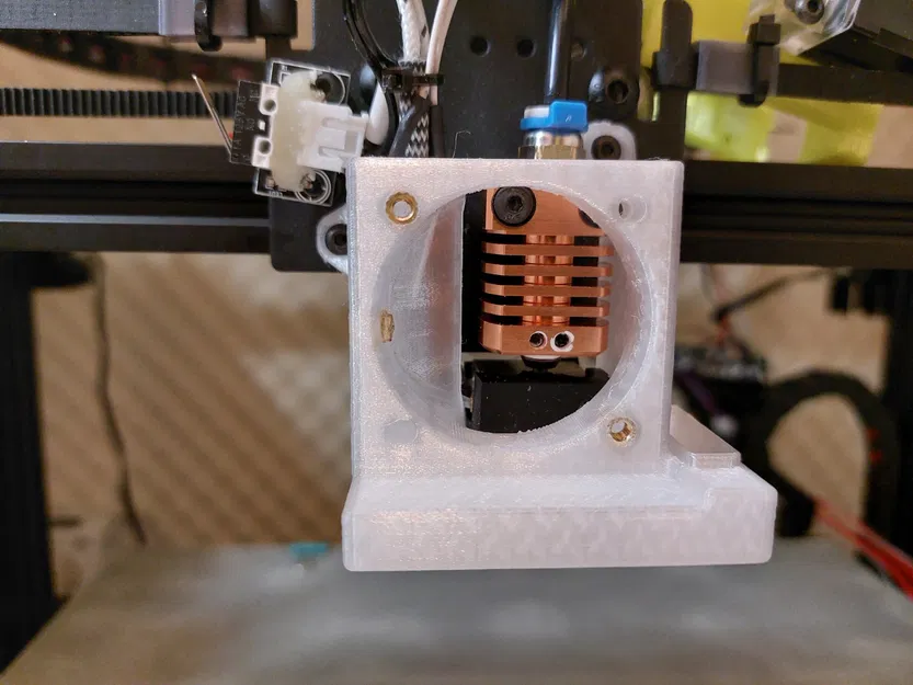 Thay thế vỏ hotend Tronxy X5SA với hệ thống quạt mô-đun - Image 13