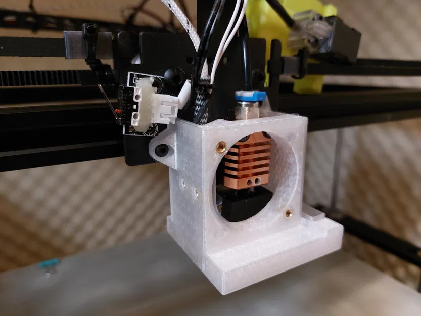 Thay thế vỏ hotend Tronxy X5SA với hệ thống quạt mô-đun - Image 14