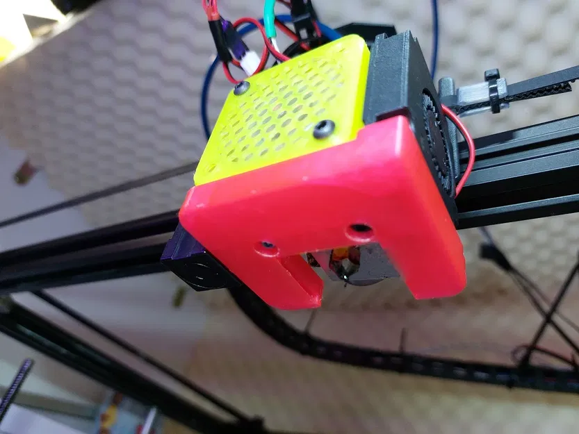 Thay thế vỏ hotend Tronxy X5SA với hệ thống quạt mô-đun - Image 15
