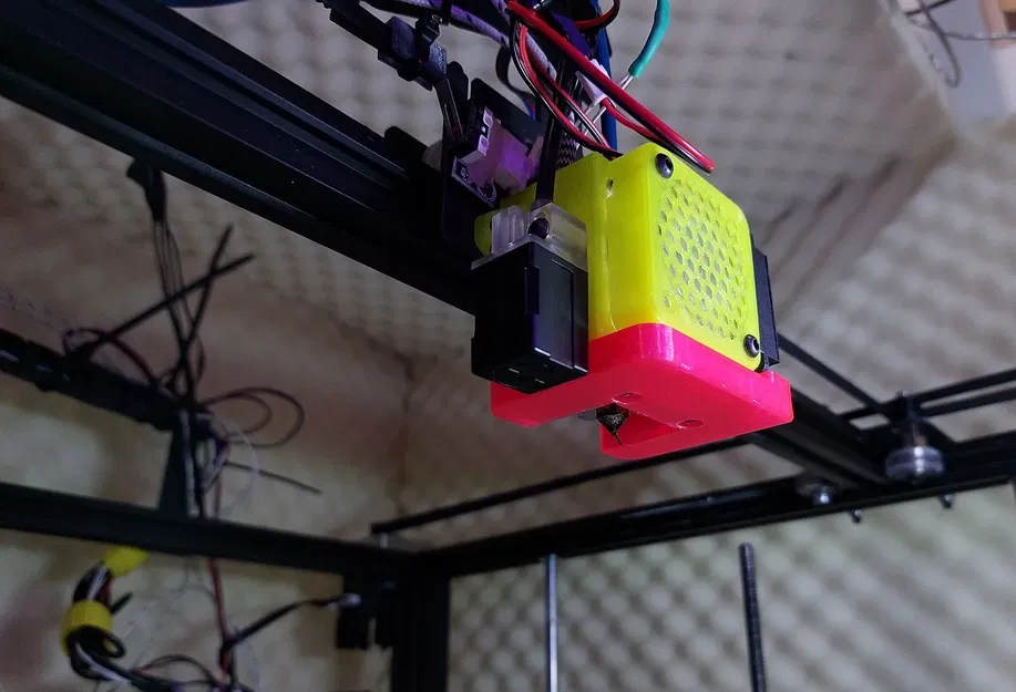 Thay thế vỏ hotend Tronxy X5SA với hệ thống quạt mô-đun - Image 16