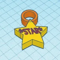 Chìa khóa hình ngôi sao độc đáo và sáng tạo