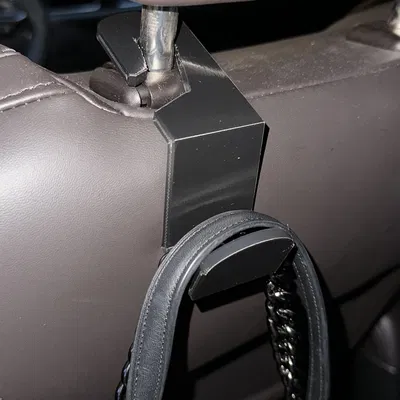 Móc treo túi xách cho xe hơi không cần tháo tựa đầu