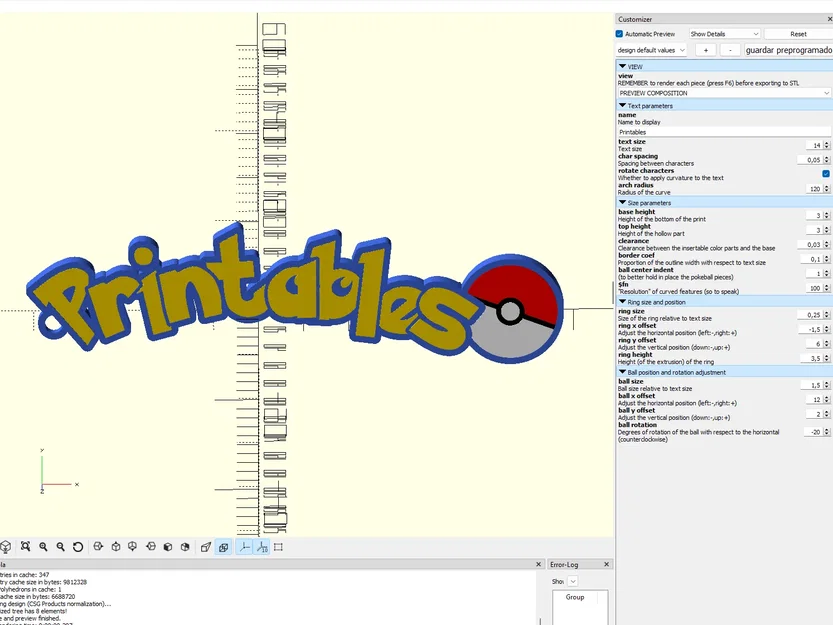 Thẻ tên/ móc khóa chủ đề Pokemon tùy chỉnh theo tên - Image 1