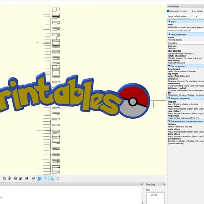 Thẻ tên/ móc khóa chủ đề Pokemon tùy chỉnh theo tên