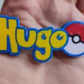 Thẻ tên/ móc khóa chủ đề Pokemon tùy chỉnh theo tên - Thumbnail 2