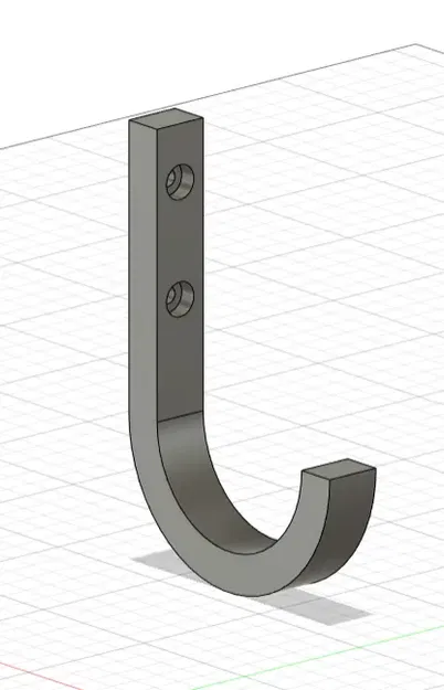 Móc treo quần áo thông thường gắn tường với ốc vít - Image 1