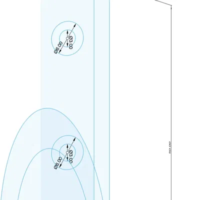Móc treo quần áo thông thường gắn tường với ốc vít
