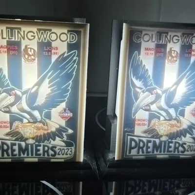 Giá đỡ lithophane cơ bản cho tác phẩm nghệ thuật 3D