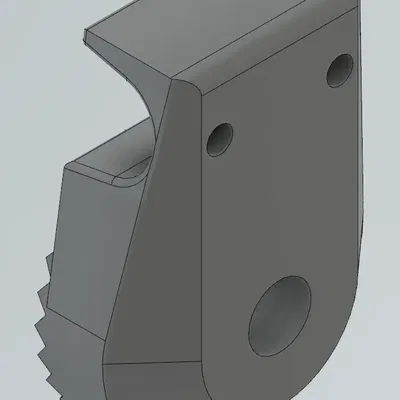 Phần kẹp thay thế có 2 lỗ cho khung mái che trên ghế xích đu B...