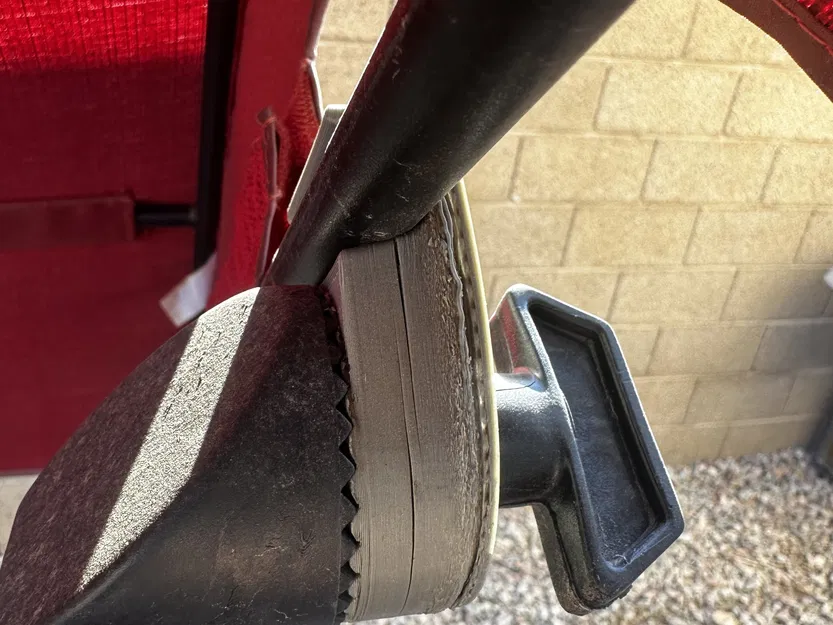 Phần kẹp thay thế có 2 lỗ cho khung mái che trên ghế xích đu B... - Image 4