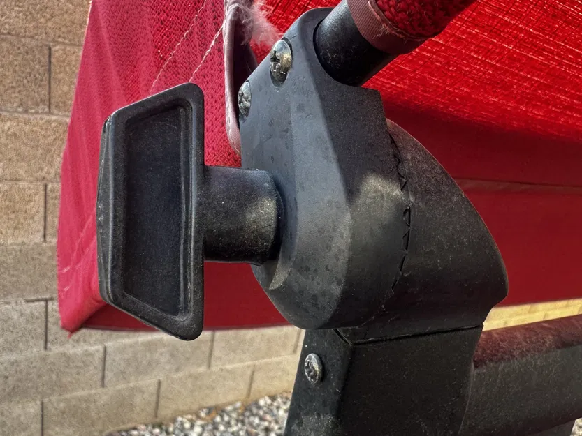 Phần kẹp thay thế có 2 lỗ cho khung mái che trên ghế xích đu B... - Image 6