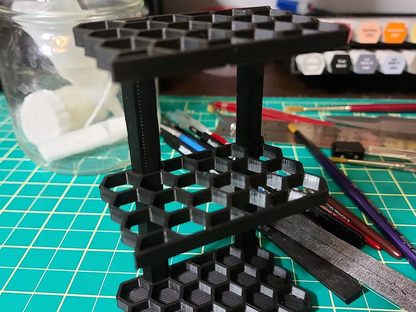 Giá đỡ cọ vẽ nổi cho bàn làm việc - Image 4