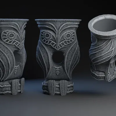 Tượng cú Zelda biến thành bát từ Twilight Princess