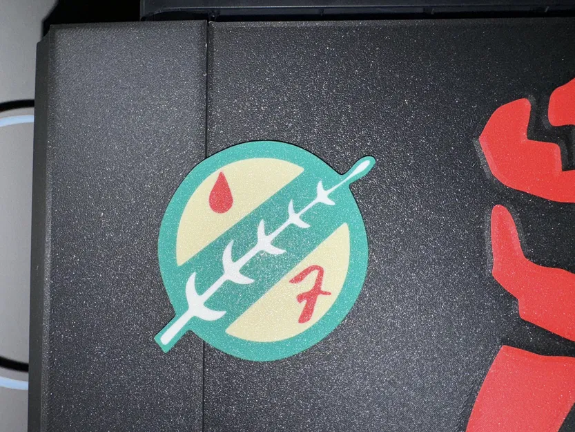 Nam châm biểu tượng gia tộc Fett trong Star Wars - Image 2