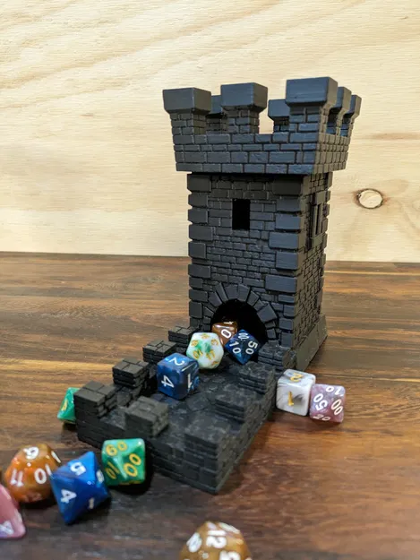 Tháp xúc xắc mô-đun cho trò chơi bàn cờ - Image 1