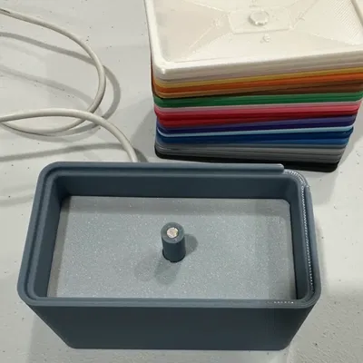 Thẻ mẫu filament với hộp đèn, bộ khuếch tán và nắp đậy