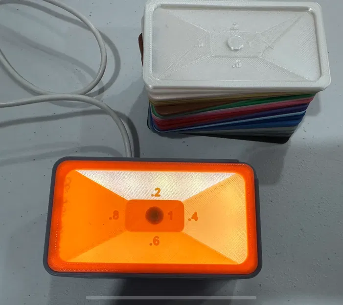 Thẻ mẫu filament với hộp đèn, bộ khuếch tán và nắp đậy - Image 2