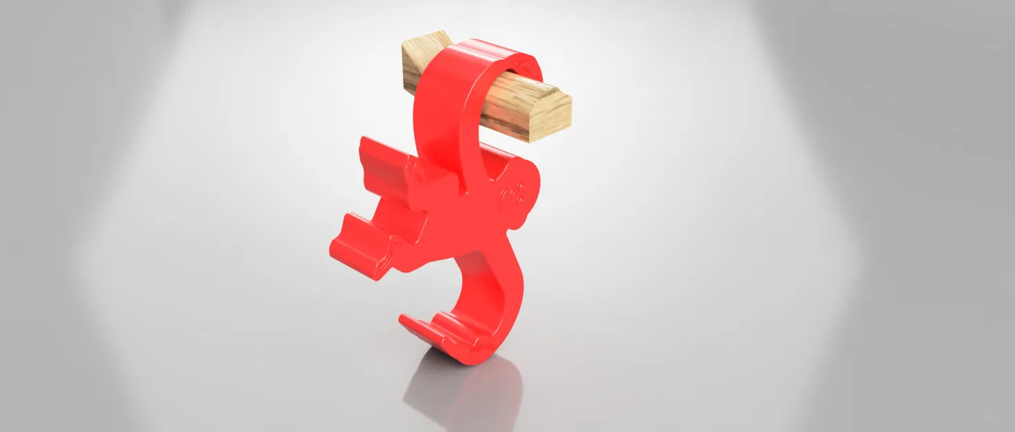 Giá đỡ phụ kiện hình khỉ Barrel o' Monkeys - Image 2