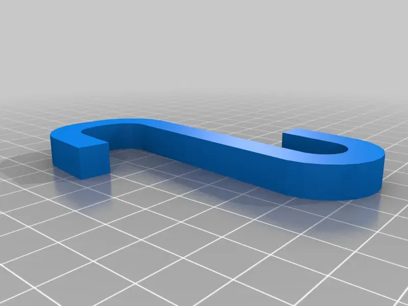 Móc treo nồi chảo kiểu S cho trần bếp - Image 1