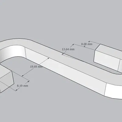 Móc treo nồi chảo kiểu S cho trần bếp