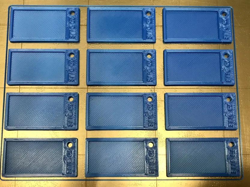 Thẻ nhận diện cho chìa khóa in theo mẫu - Image 1