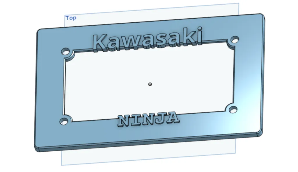 Bộ thay thế nắp biển số cho Ninja 400 - Image 2