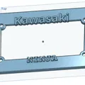 Bộ thay thế nắp biển số cho Ninja 400 - Thumbnail 2