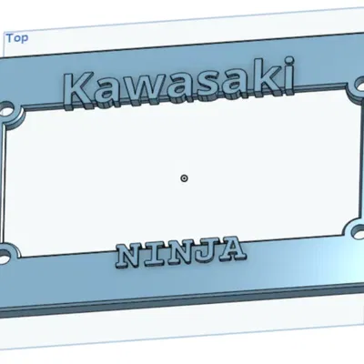 Bộ thay thế nắp biển số cho Ninja 400